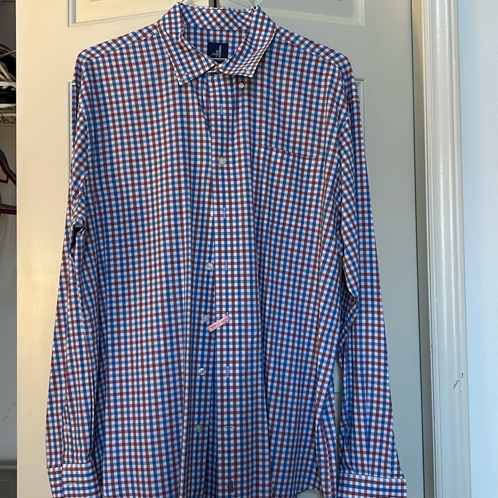 Johnnie-O button down shirt. XL